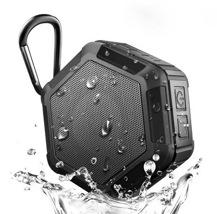 Outdoor portable mini Bluetooths speaker with carabiner/buckle