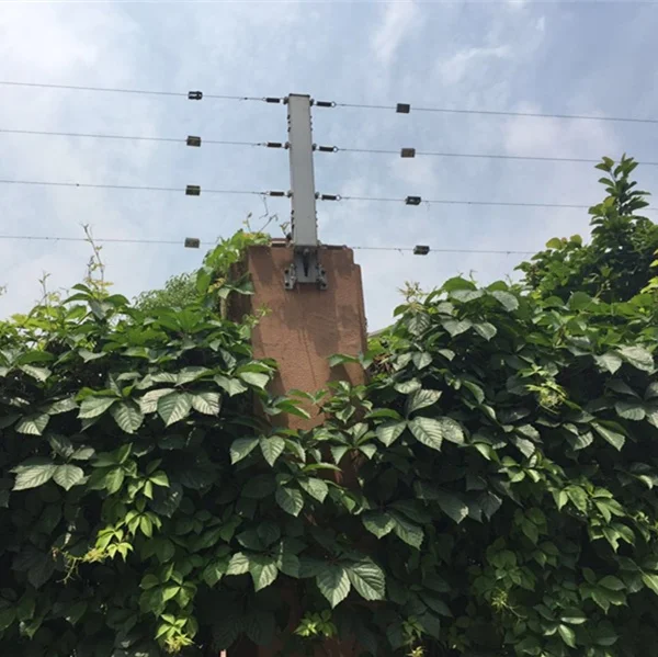 anti-climb tension electric fence host perimeter security alarm system for school