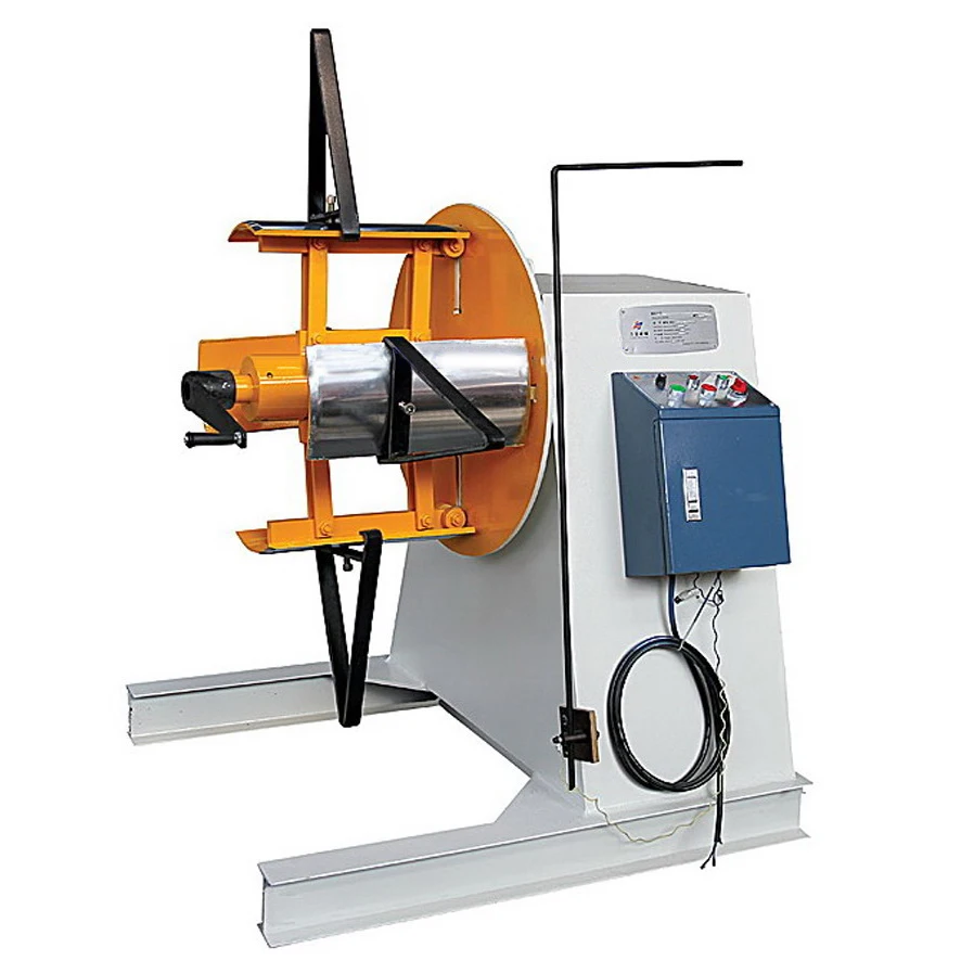 aluminum manual uncoiler recoiler for coil handing system