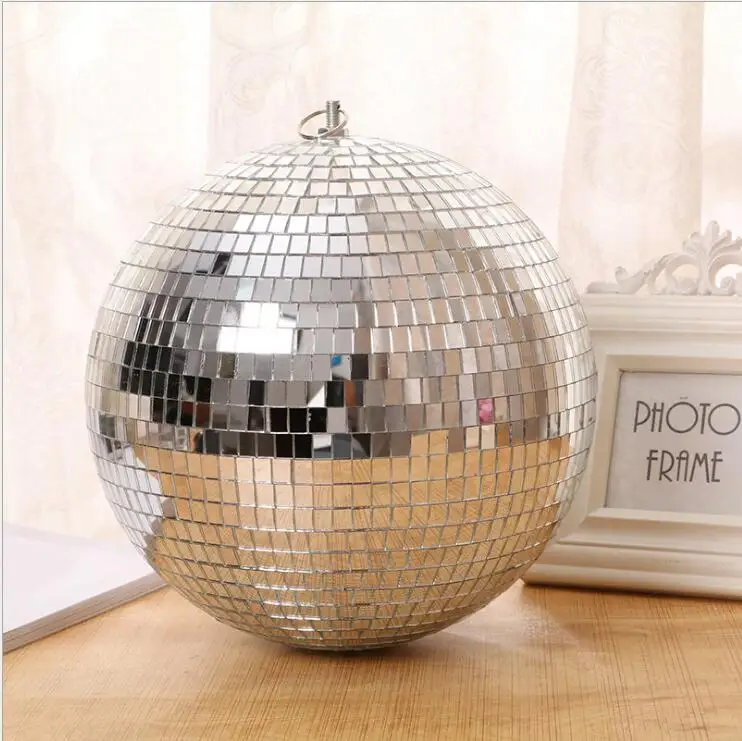 
Shiny Mirror Ball for Xmas Tree Bar Large Decorative balls for ceiling Size 20cm 
