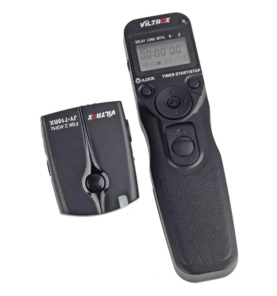 Viltrox JY710-N1/N2/N3 Wireless Timer Controller  used for controlling the delay and expouse time for Nikon D800,D700,D80