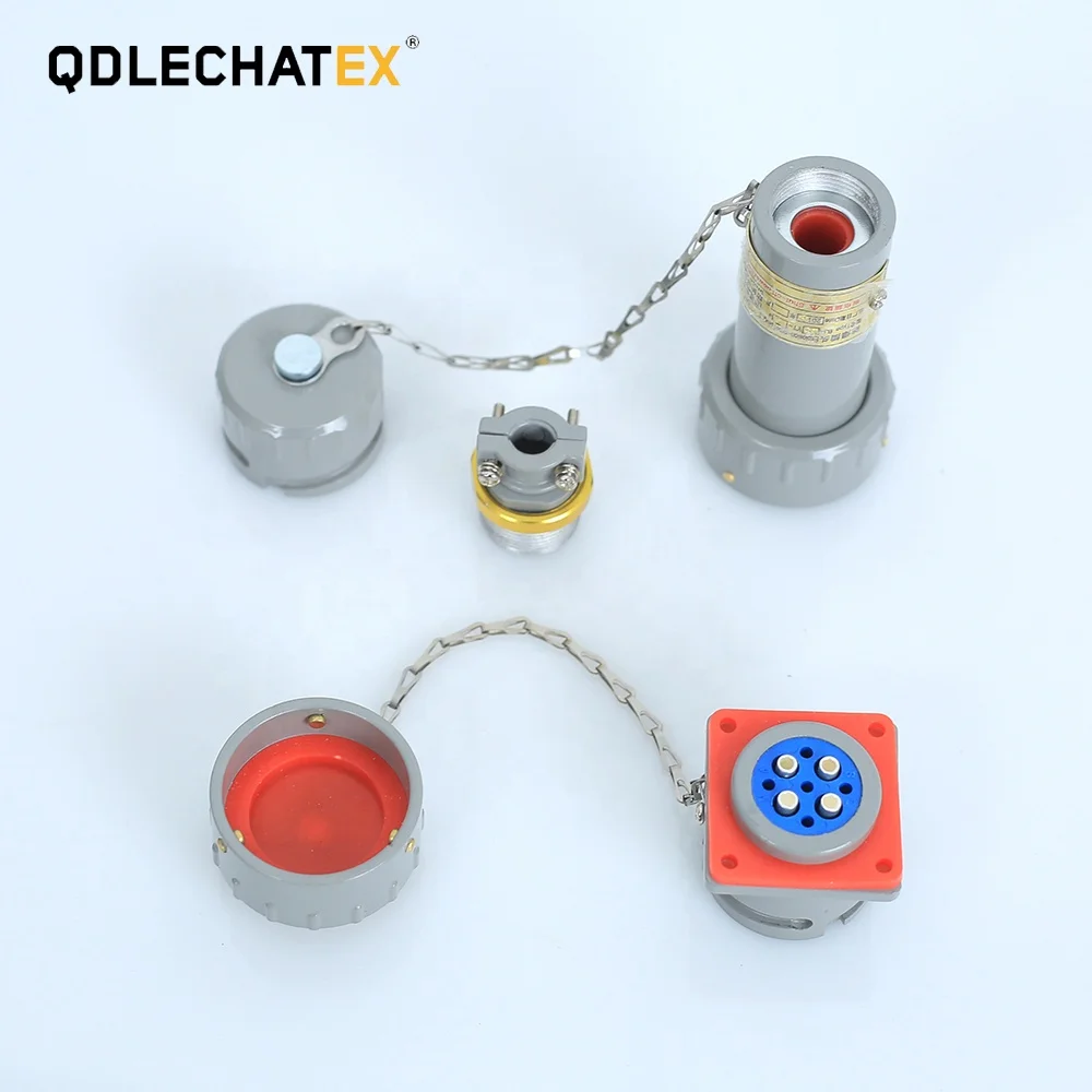 Ex 25A/YT/GZ-4J No spark three phase quadrupole socket plug