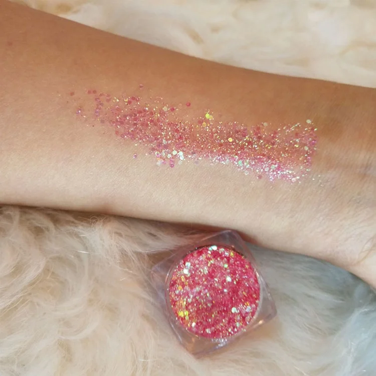 
2019 Hot Sell 12 Colors Eye makeup eye shadow power single glitter eyeshadow matte loose eyeshadow powder shiny eyeshadow box 