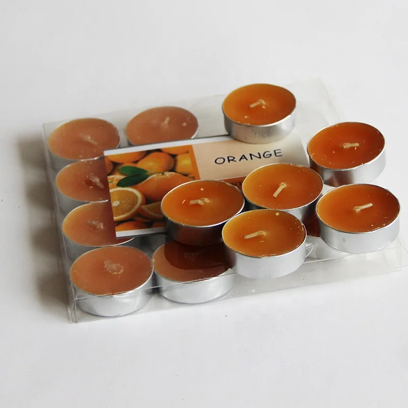 Tea Light Candle Gift Pack Decoration Promotion Scented Colorful Tealight Candle