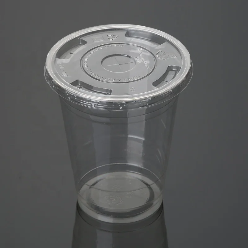 Corn Compostable Plastic Compostable Cornstarch Cups disposable clear CPLA cups