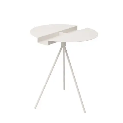 Fashion contemporary steel round bed sofa side table coffee table decor nordic ornaments for living room