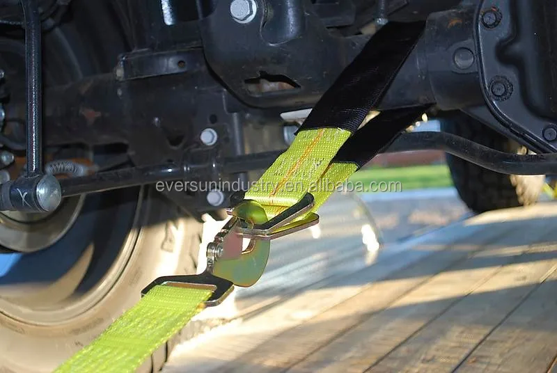 ES10061 аксессуар для грузовика 2 дюймов ось ремень с d-образным кольцом и с длинными рукавами