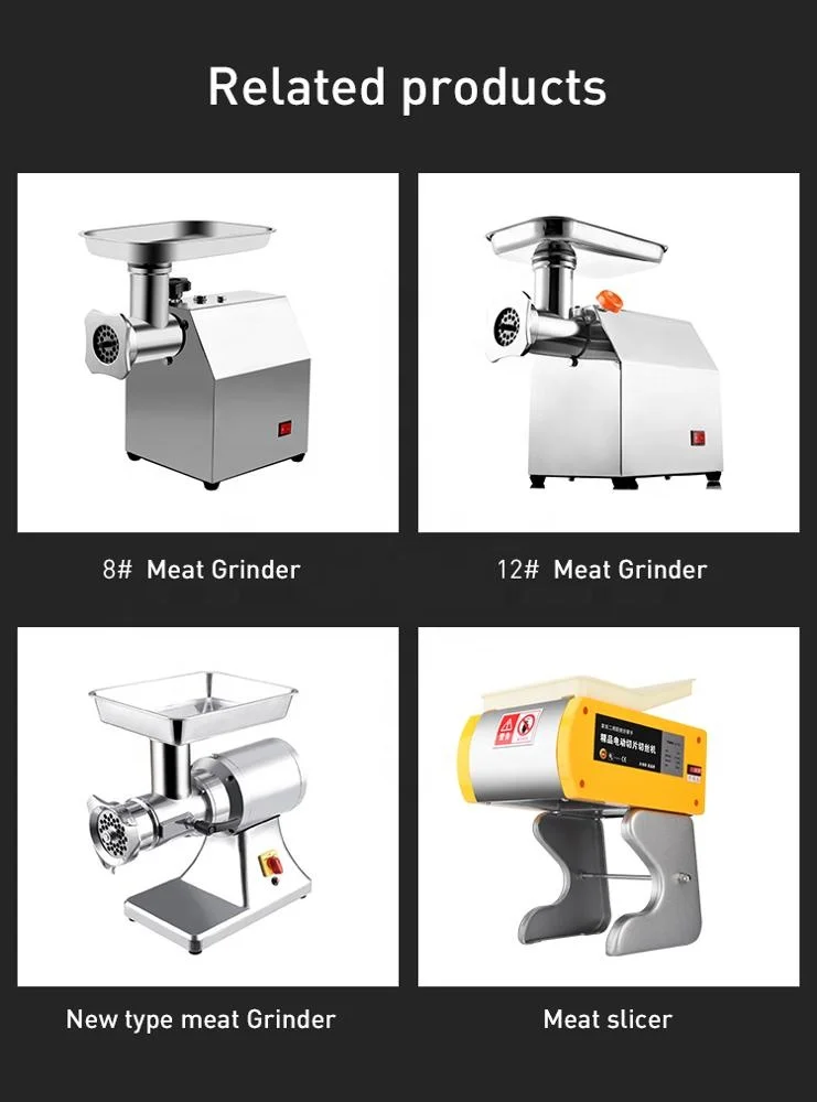 
Automatic meat mincing machine 70kg/h electric meat mincer 