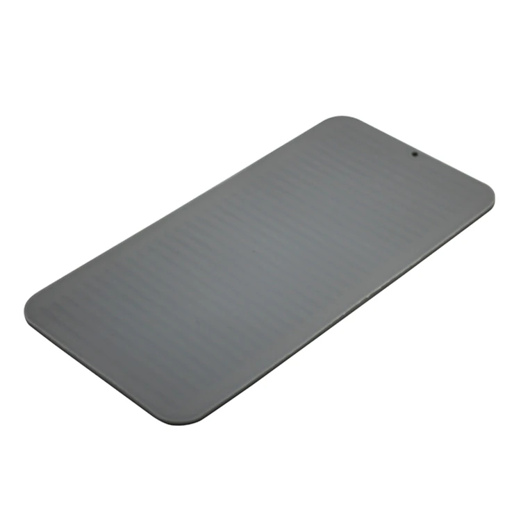 BPA-free Food Grade Material Anti-slip stone silicone dish drying mat for kitchen counter drying dishes