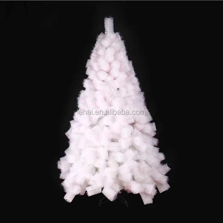 Xmas Tree Party Home Decorations Dense Pre-lit Ornaments Led Lights Collapsible mini Green White Artificial Christmas Tree PET