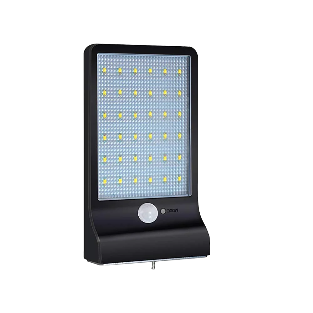 LED Solar Powered Security lights Motion Sensor Wall Lights 4W outdoor wall mounted light