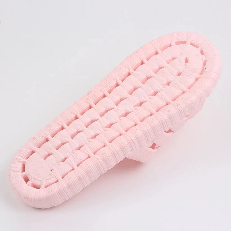 Мужские и женские тапочки портативные Нескользящие Пластиковые Тапочки для