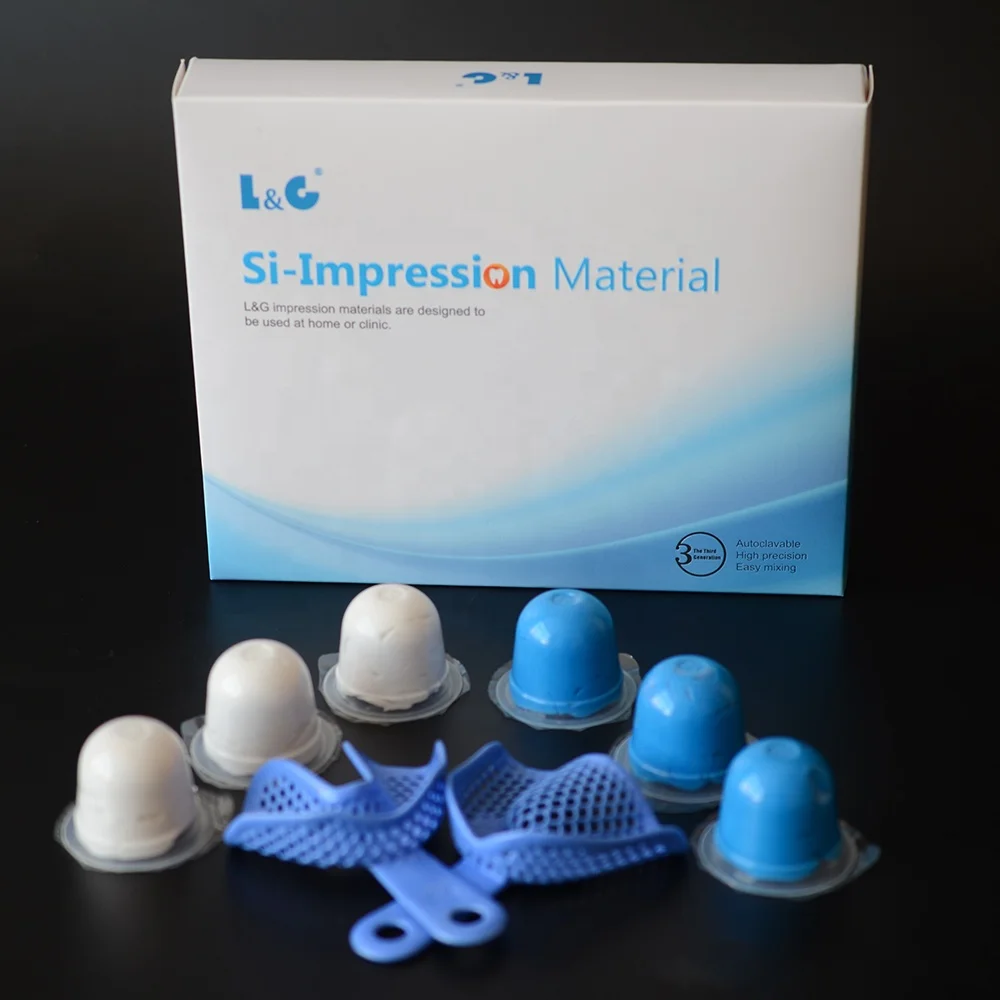 CE Approved Dental Silicone Impression material Putty Kit