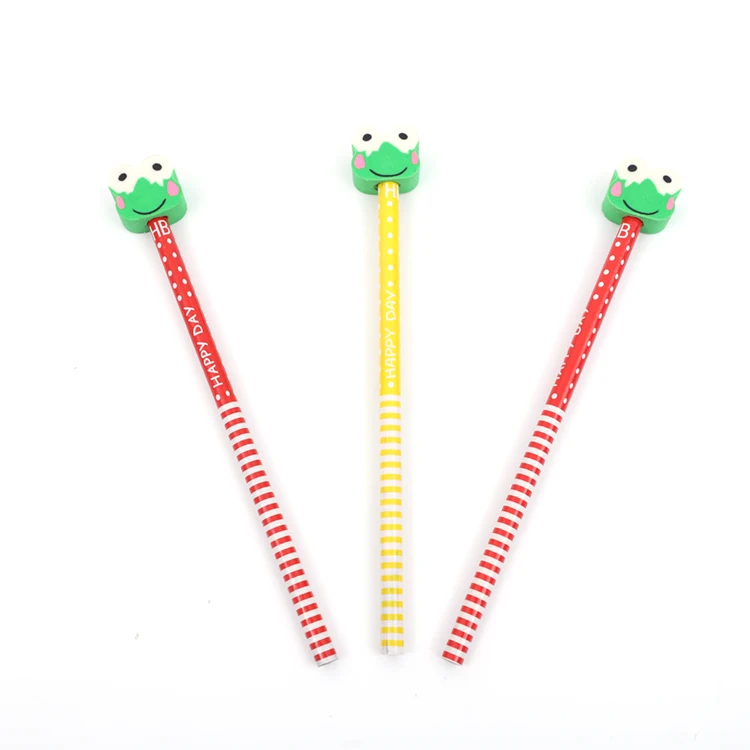 Animal Shape Cute Eraser Pencil Topper as for Kid gift