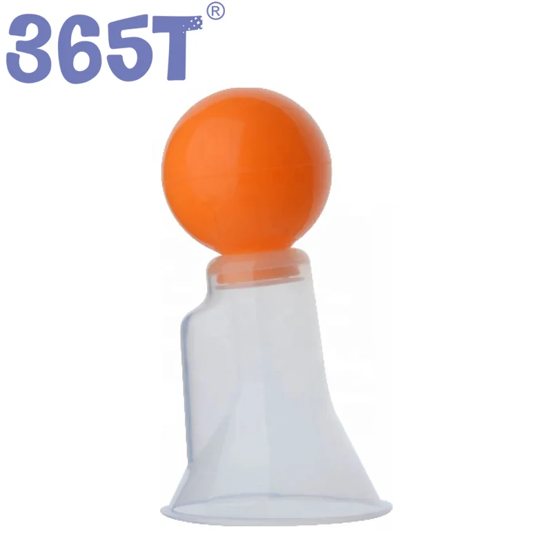 365T BPA free mother care feeding use breast reliever pump simple manual silicone breast pump