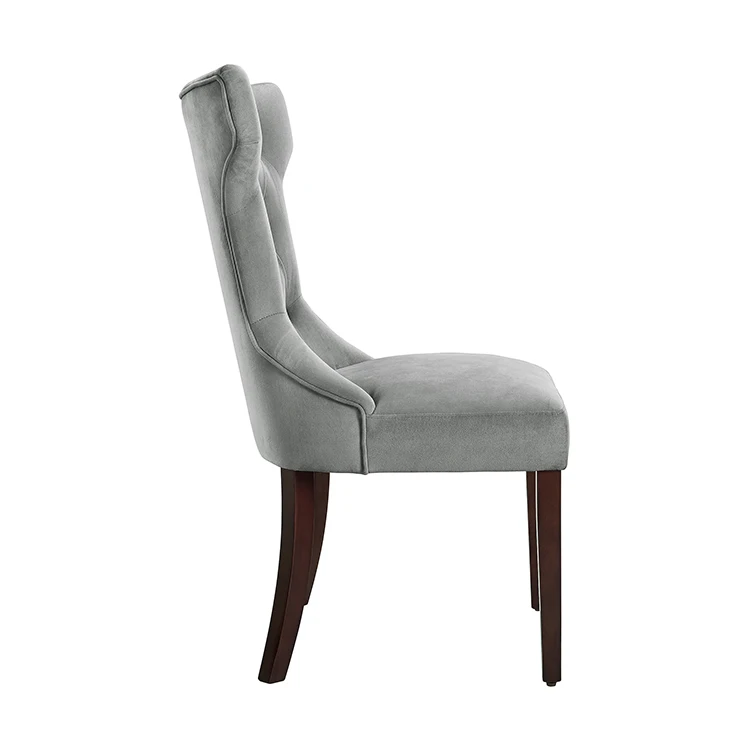 Modern comfortable wood upholstered chair dining chair brosa furniture