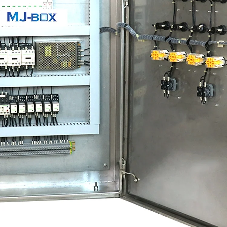 Industrial electronic equipment control panel enclosures with push button outdoor cabinets rittal Stainless steel control cabine