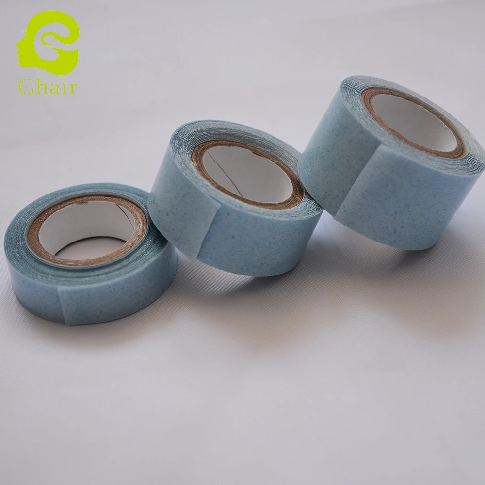 Waterproof lace front blue tape 3 yard - 36 yard blue toupee tape for hair system