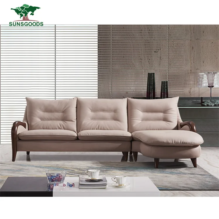 High Quality Living Room Furniture Leather Modern Sofa