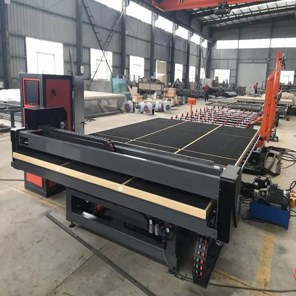 Best selling cnc automatic tilting glass cutting table