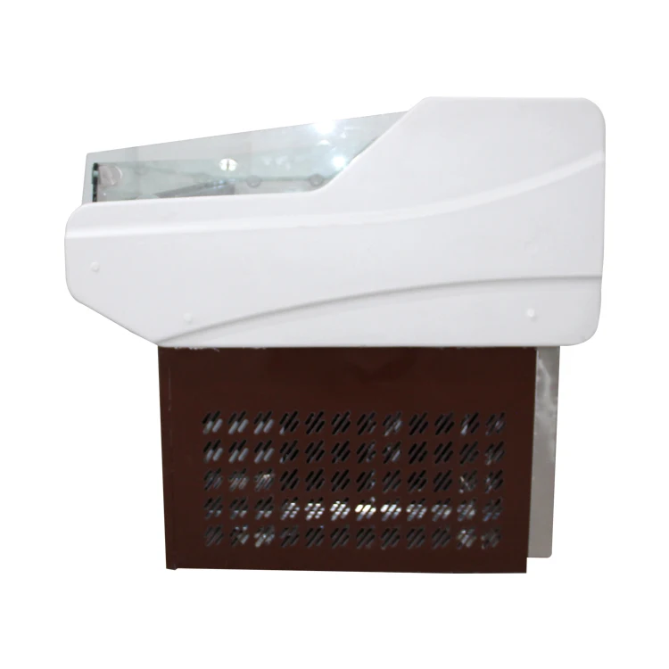 custom meat cooler commercial refrigerator fresh fish meat open display cooler