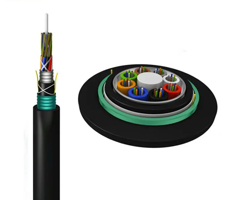 Подземный сетевой кабель Канальные волоконно-оптический кабель GYTA53