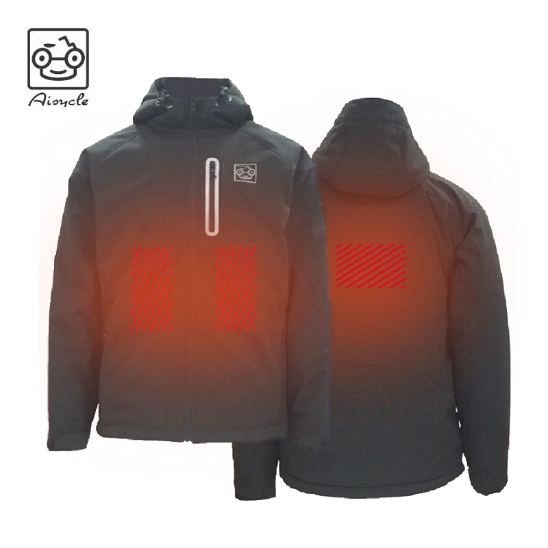2018 новейший дизайн лучший мужской водонепроницаемый куртка с подогревом для зимы