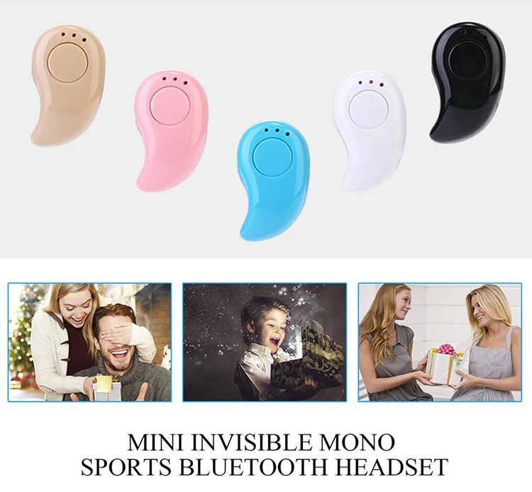 Недорогие музыкальные беспроводные наушники, невидимые наушники-вкладыши, супер мини стерео гарнитура с синими зубами S530