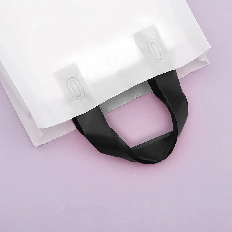 Cheap Custom Loop Handle Plastic Shopping Bag