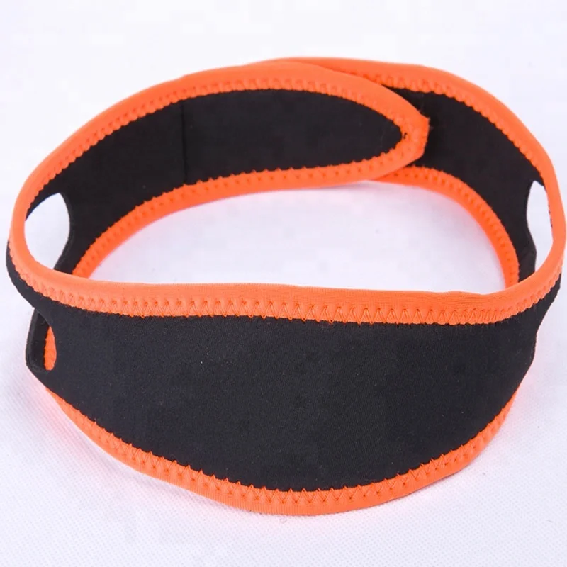 2020 men anti snore adjustable jaw belt support snore solution chin strap for sleeping