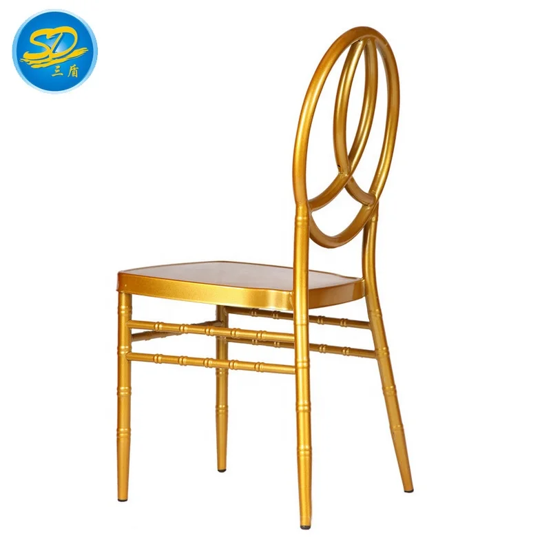 Cheap Good Selling Rental   Iron  Event Party  Banquet Wedding Phoenix Chair