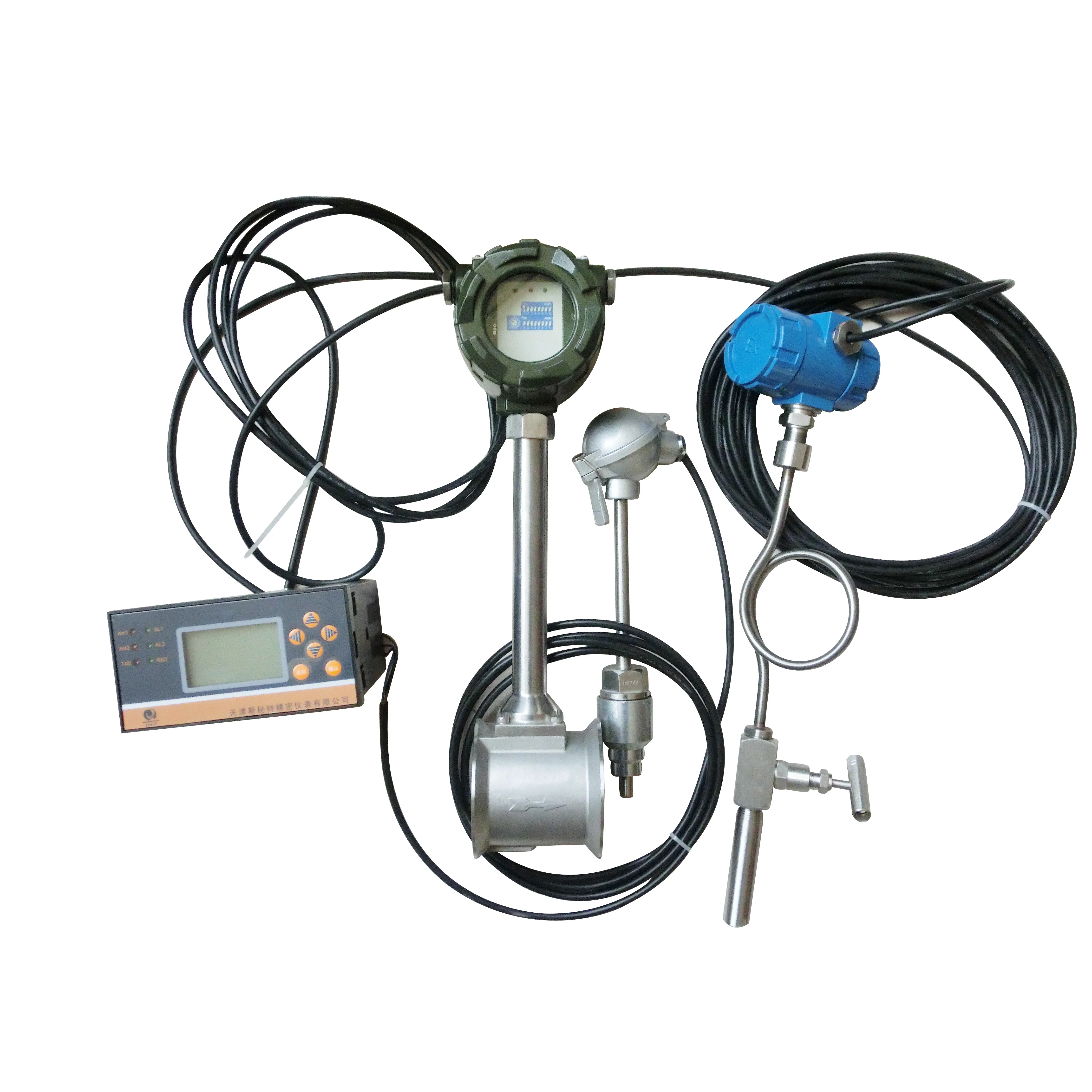 
Steam flow meter used for measuring hot water and liquid or gases or steam 