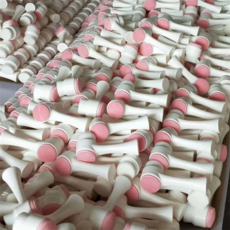 
Cheap Double Side Portable 3D Face Cleaning Vibration Massage Silicone Facial Cleansing Brush 