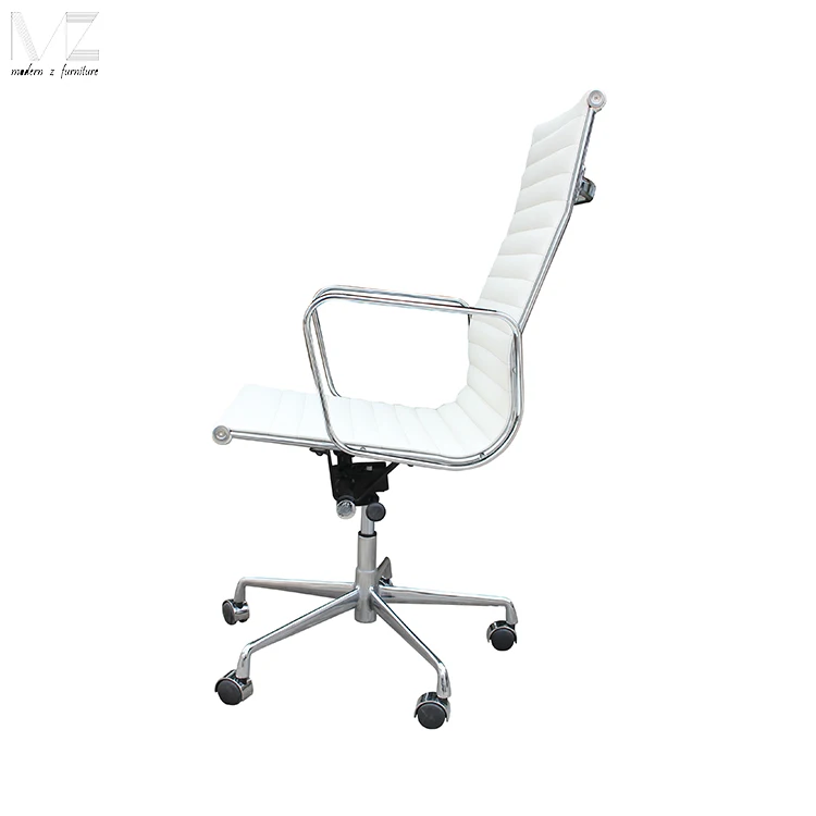 Кожаный вращающийся офисный дизайнерский стул современный дизайнерский стул компьютерный дизайнерский стул