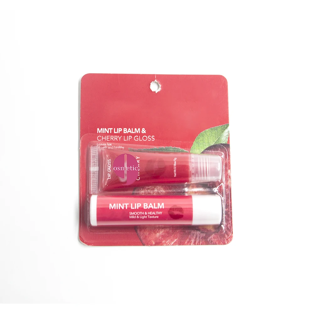 Высокое качество натуральный бальзам для губ блеск с подгонянным логотипом