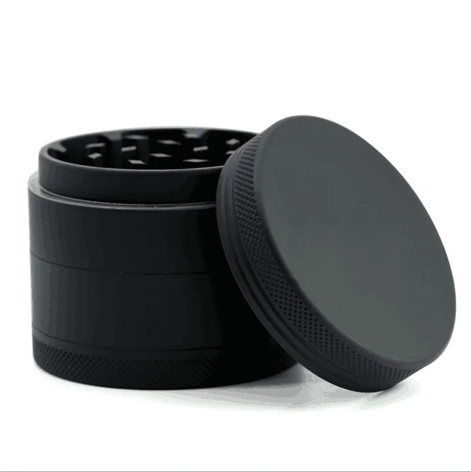 VAMAV Rubber Paint Aluminum Alloy  4 Layers Smoking Accessories Tobacco Herb Grinder