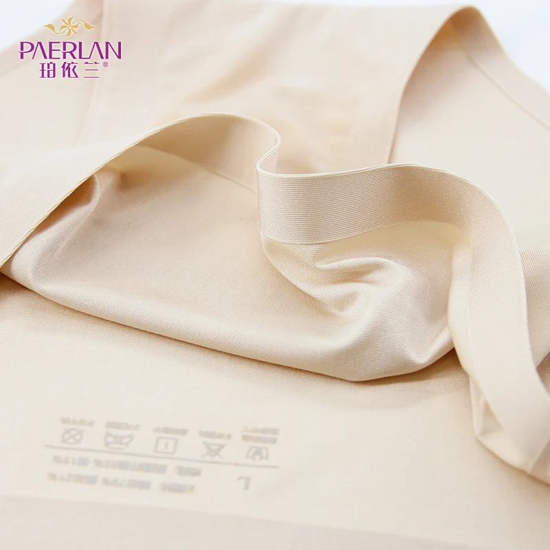 Breathable nude low rise girls underwear ladies sexy seamless panties