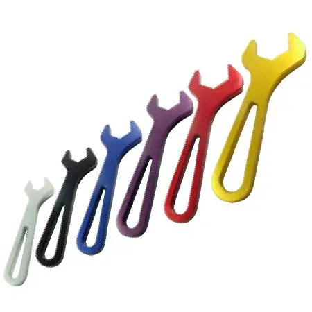 Алюминиевый односторонний набор ручных инструментов, набор гаечных ключей с подходящей блистерной коробкой