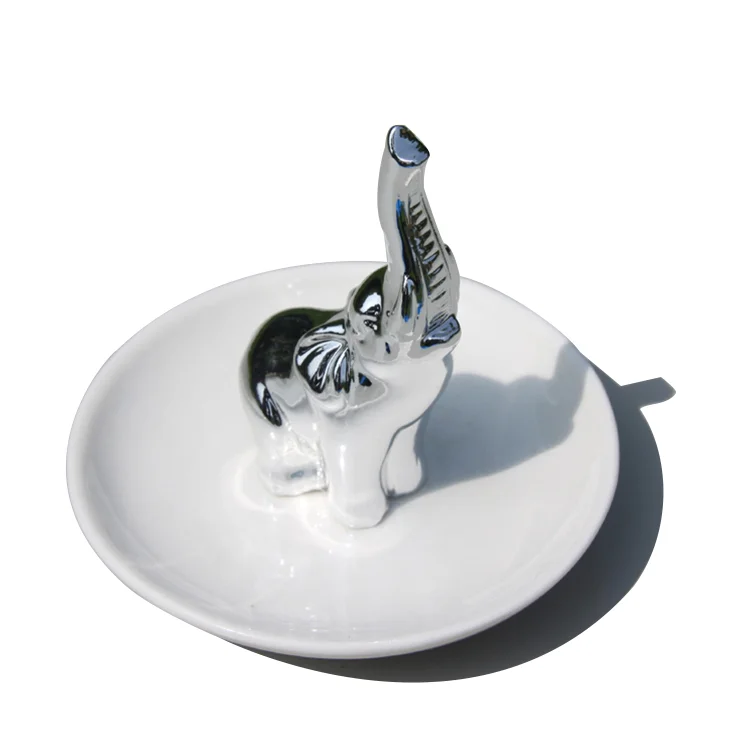 Animal Craft Ceramic Ornament, Ceramic Jewelry Display Tray