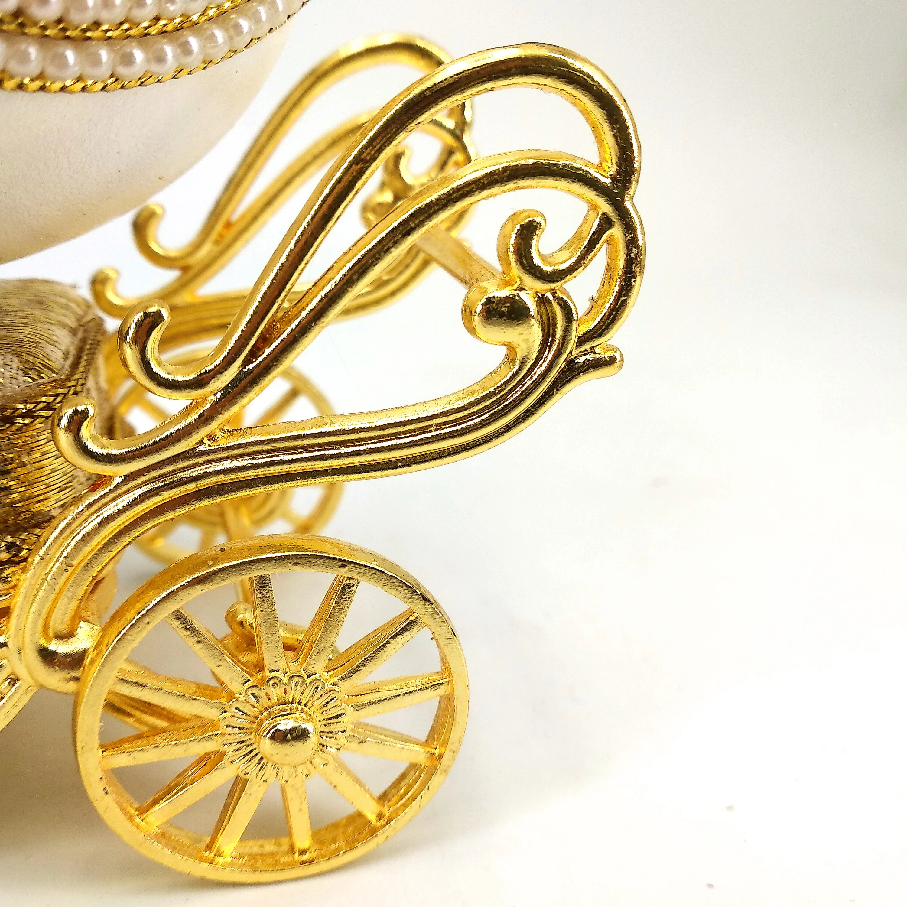 Wedding Favor Romance Goose Egg faberge egg Shape Jewelry Box