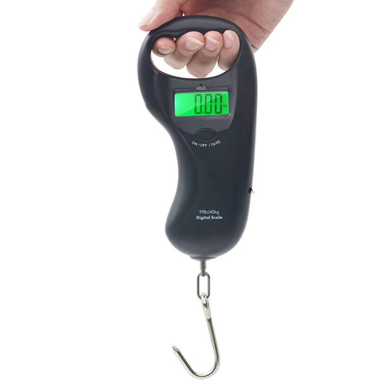 2019 High Precision Digital Fishing Scale with Tape and Temperature Function