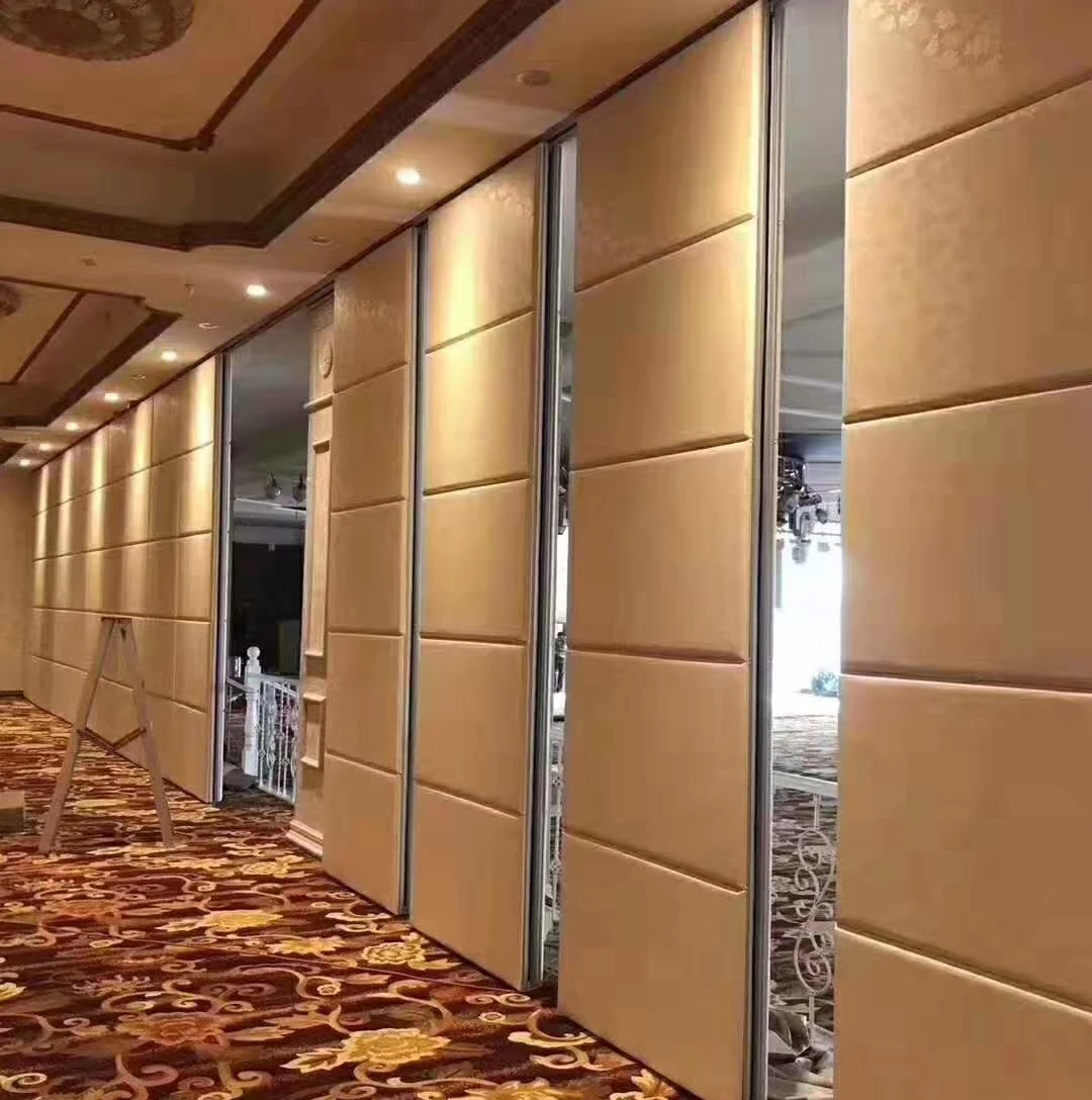 Five Star hotel folding partition walls banquet hall acoustic movable partition walls