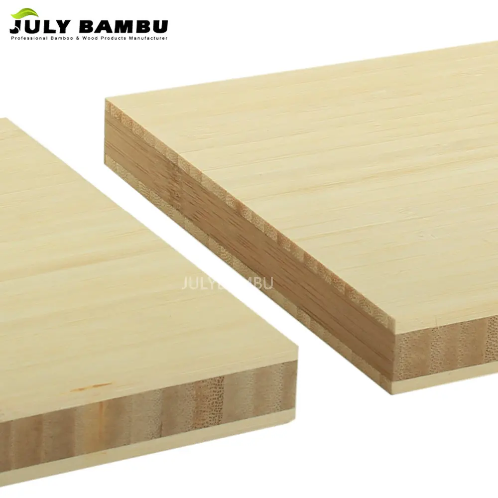 Wholesale Good Price Cross Laminated Bamboo Timber 3 Ply Bamboo Wood Panel Use for Worktop