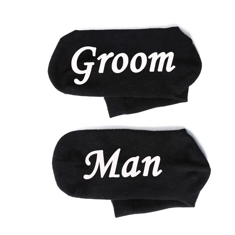 Носки для жениха и невесты, носки для жениха ma n, Командные носки с надписью good word для невесты, свадебные носки для помолвки