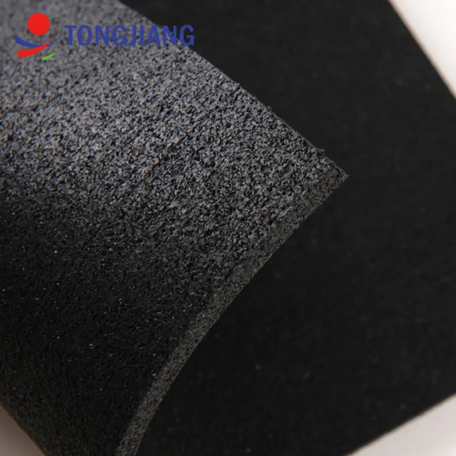
Black anti slip moisture-proof shock absorption underlay rubber flooring mat under floor mat 