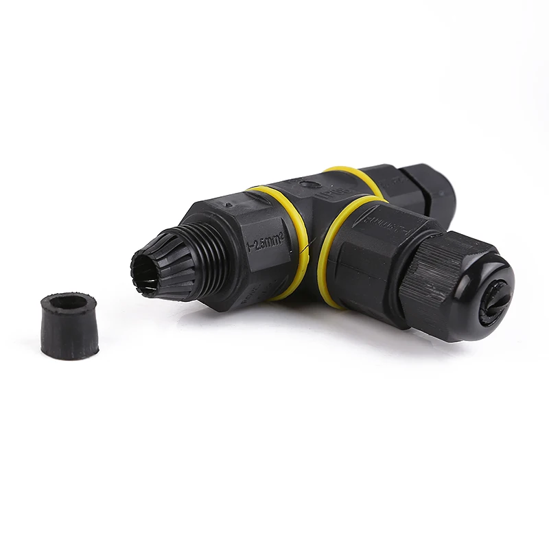 
T type waterproof connector IP68 for led lighting good quality 