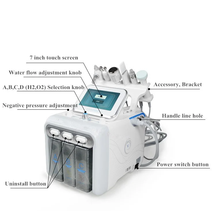 Facial Cleaning Aqua peel machine korea for facial cleaning and skin spa Six-in-one