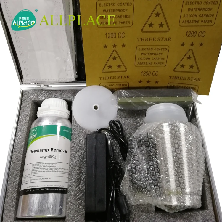 Headlight Polishing Machine with Repair Tools/Headlight Renew Kits