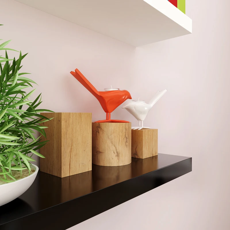 Simple Floating Frame/rope Wall Decoration Frame Free Sample MDF Wooden Wood Living Room Furniture Modern Home Furniture Panel