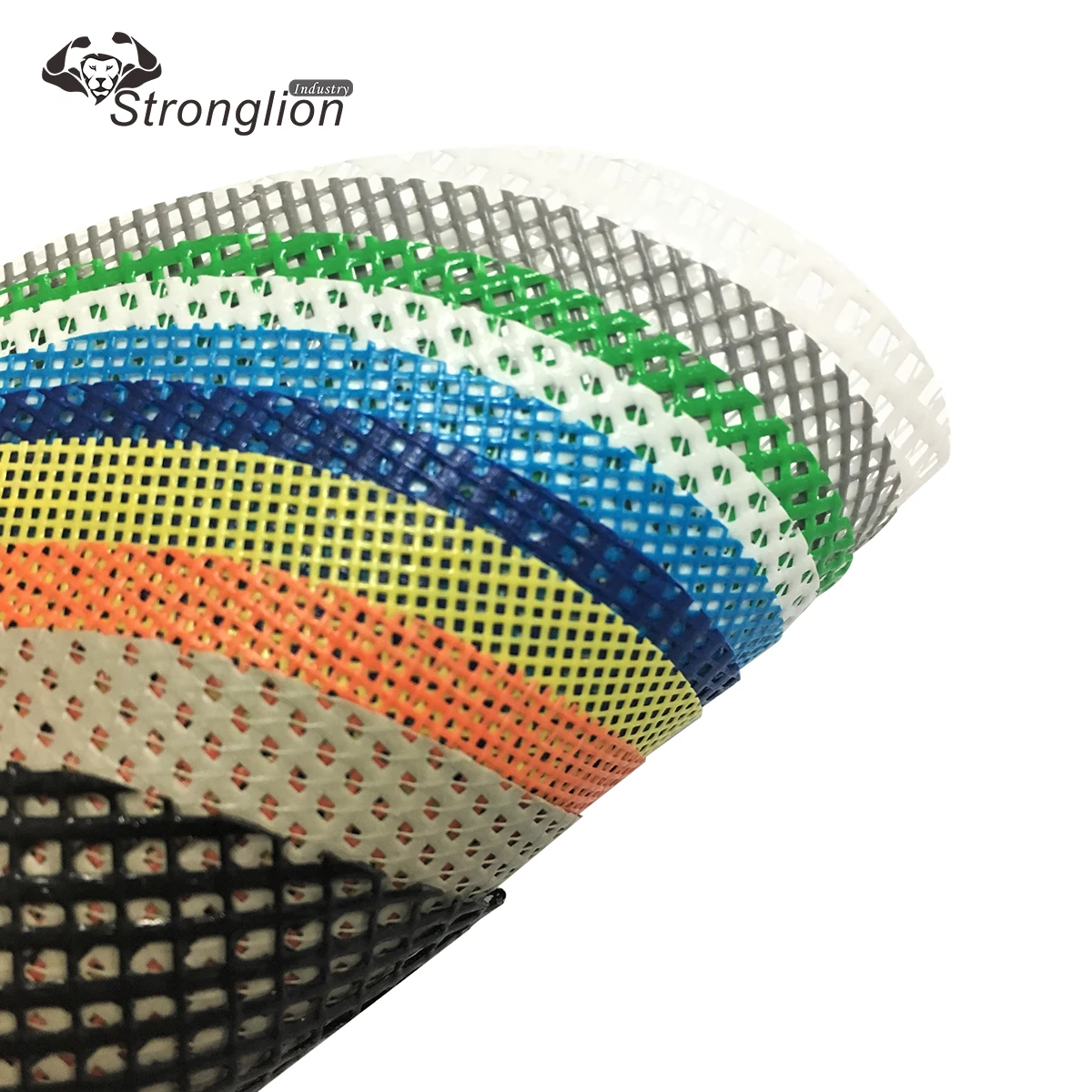 
PVC Coated Mesh Fabric Yarn 100% Polyester 